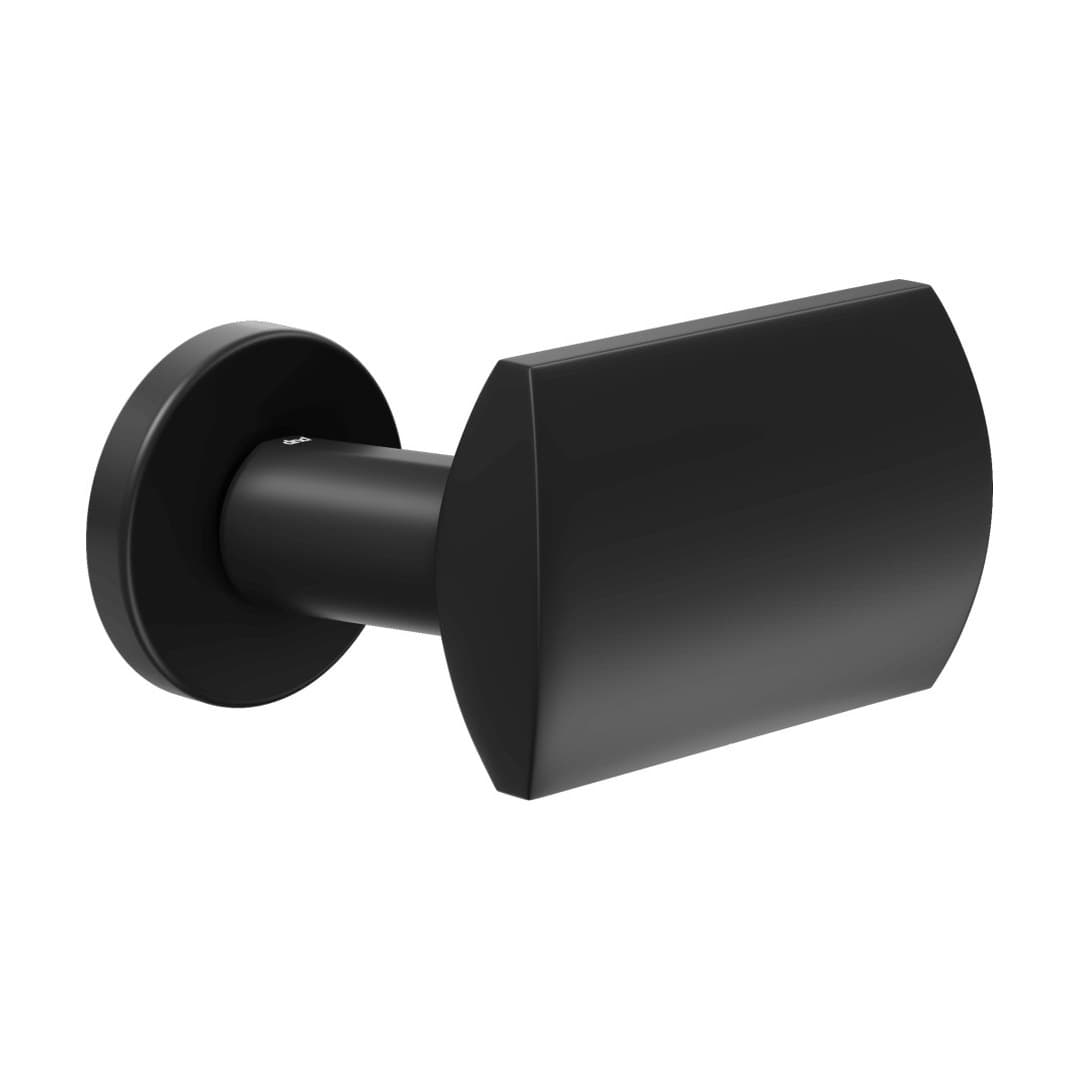 DnD Project Zancata – Πόμολο Πόρτας Ροζέτα – Vis Tonda – Black (PO12-ONO)