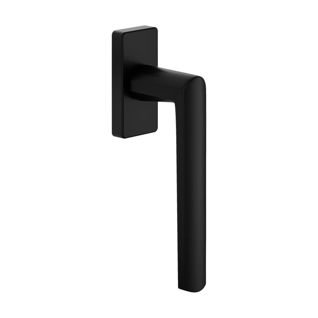 DnD Project 02 – Πόμολο Παραθύρου – DK VIS Rettangolare – Black (PR25V-ONO)