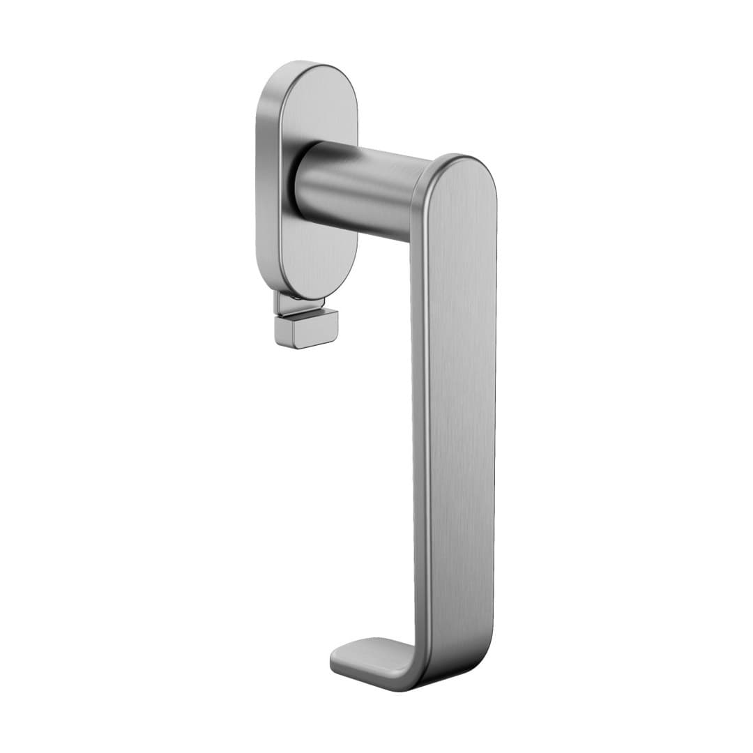 DnD Safety – Πόμολο Παραθύρου – DK VIS TS Ovale – Satin chrome (SA22TS-OCS)