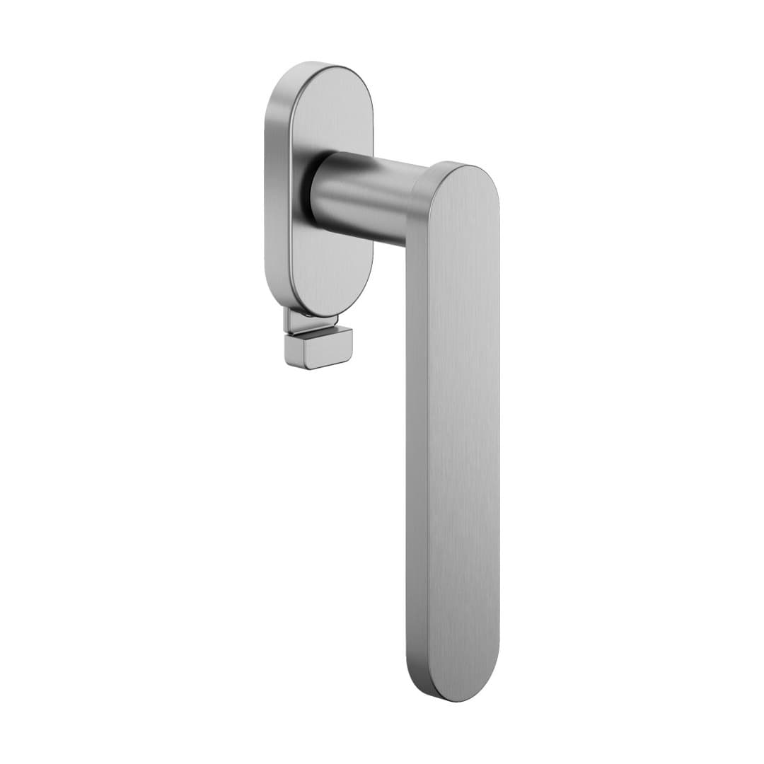DnD Short – Πόμολο Παραθύρου – DK VIS TS Ovale – Satin chrome (SH22TS-OCS)