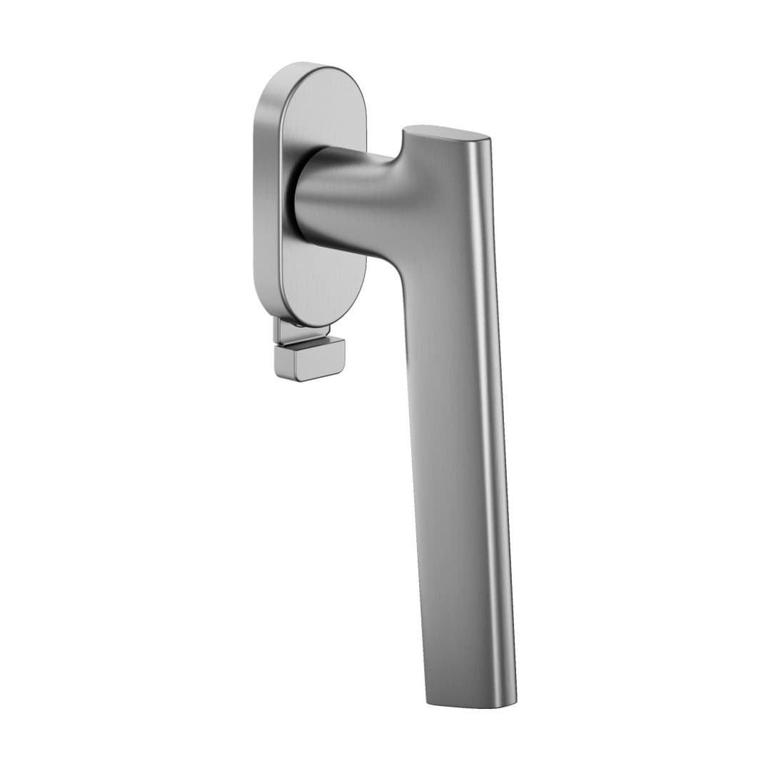 DnD San – Πόμολο Παραθύρου – DK VIS TS Ovale – Satin chrome (SN22TS-ZCS)