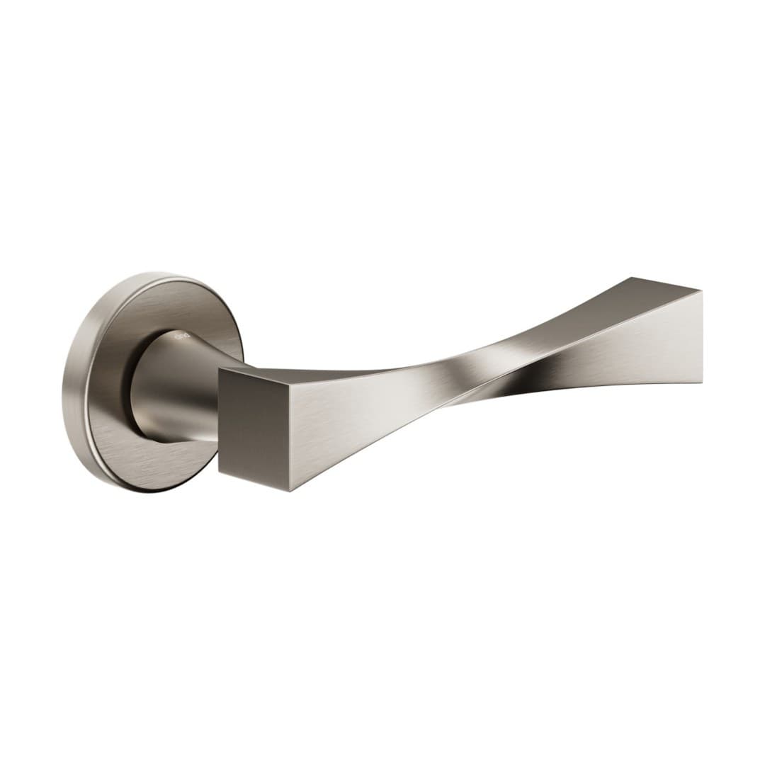 DnD Twist – Πόμολο Πόρτας Ροζέτα – Vis Tonda – Satin nickel (TW12-ONS)
