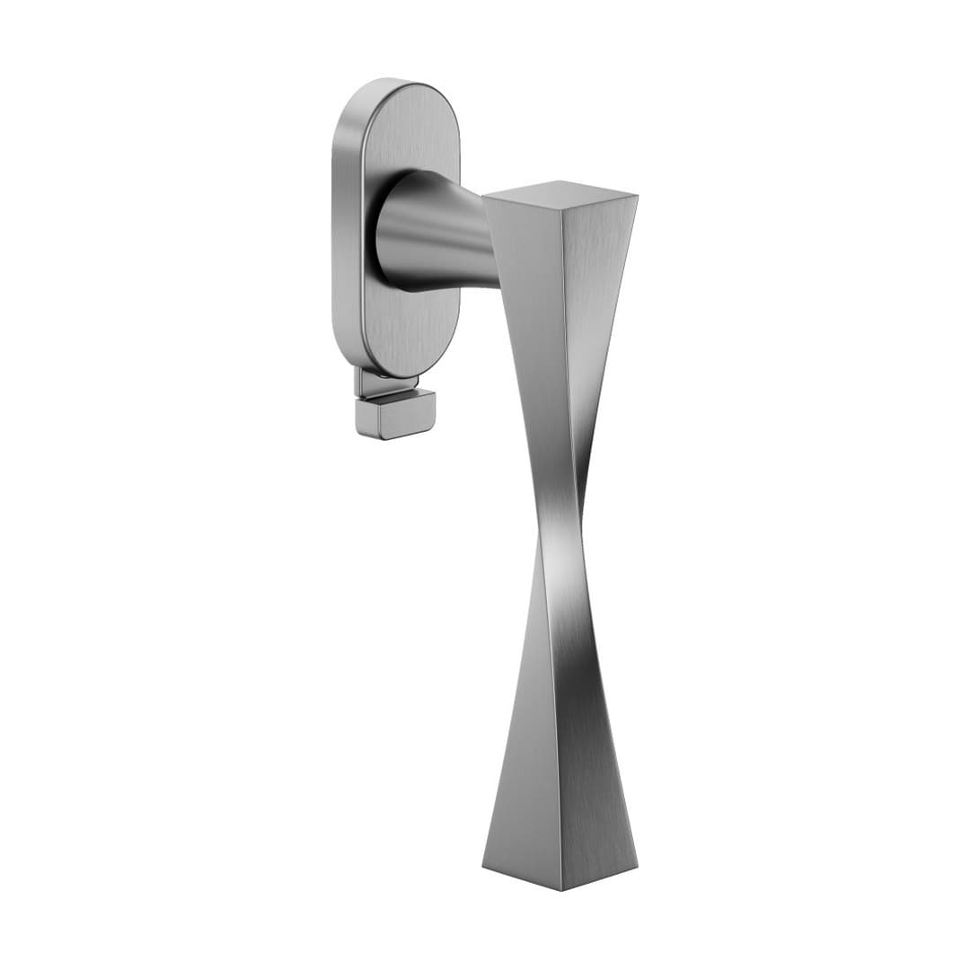 DnD Twist – Πόμολο Παραθύρου – DK VIS TS Ovale – Satin chrome (TW22TS-OCS)
