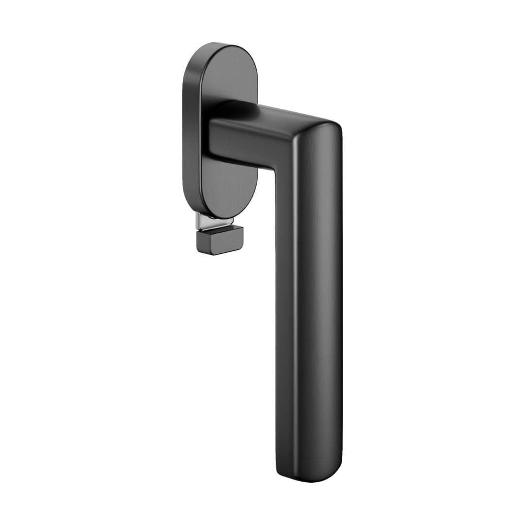 DnD Vita – Πόμολο Παραθύρου – DK VIS TS Ovale – Satin graphite (VI22TS-PGS)