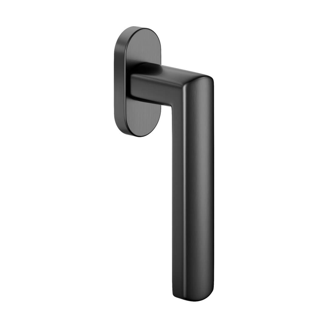 DnD Vita – Πόμολο Παραθύρου – DK VIS Ovale – Satin graphite (VI22V-PGS)
