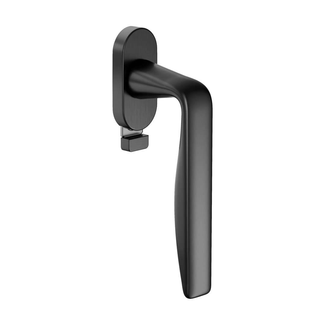 DnD Viva! – Πόμολο Παραθύρου – DK VIS TS Ovale – Satin graphite (VV22TS-PGS)