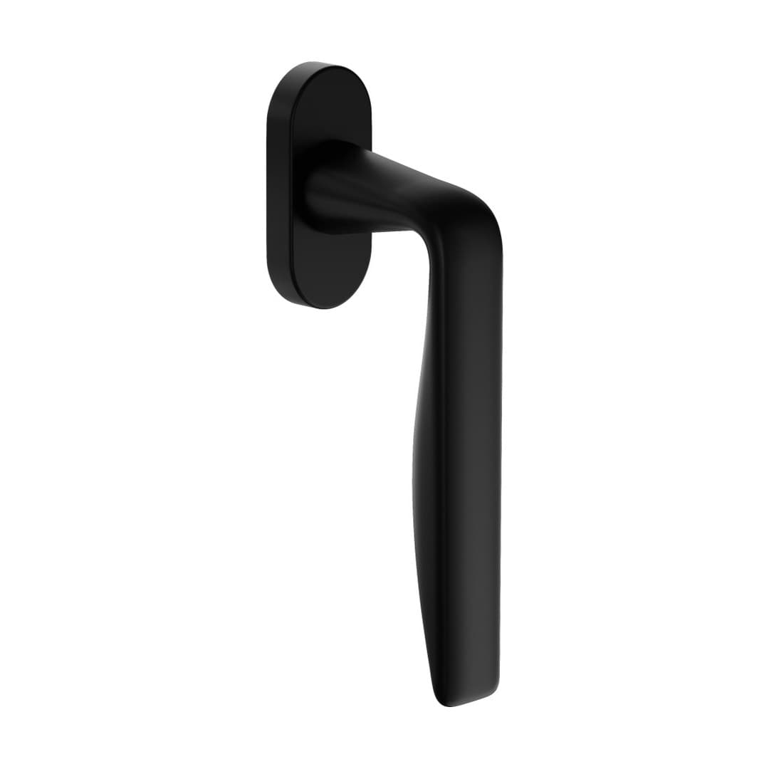 DnD Viva! – Πόμολο Παραθύρου – DK VIS Ovale – Black (VV22V-ONO)