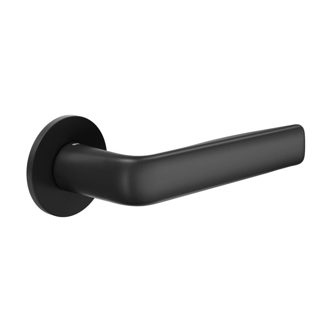DnD Viva! – Πόμολο Πόρτας Ροζέτα – Fine Tonda – Black (VV40-ONO)