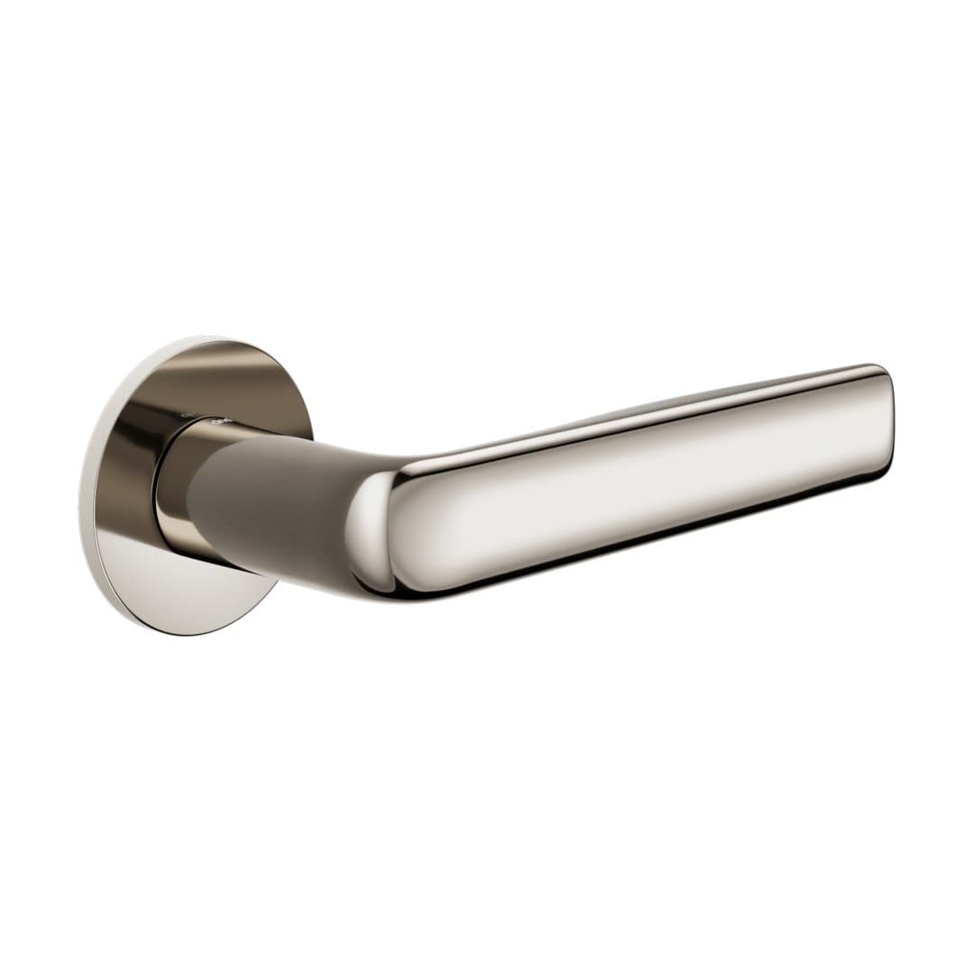 DnD Viva! – Πόμολο Πόρτας Ροζέτα – Fine Tonda – Bright nickel (VV40-PVN)