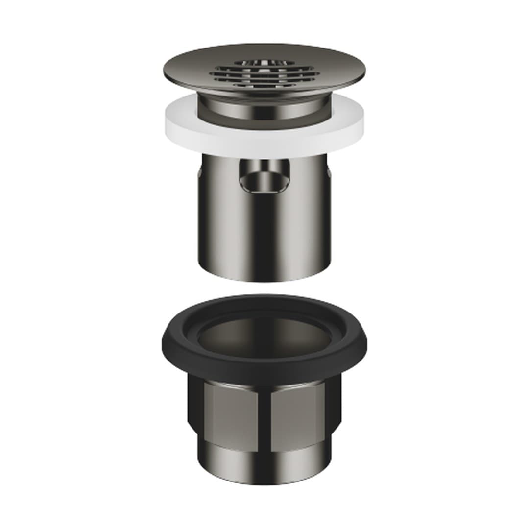 Dornbracht – Βαλβίδα Νιπτήρα – Grated waste 1 1/4" – Dark Chrome (10105970-19)