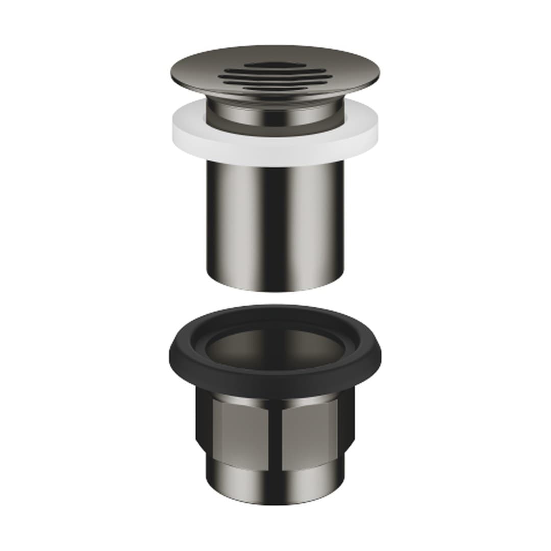 Dornbracht – Βαλβίδα Νιπτήρα – Grated waste 1 1/4" – Dark Chrome (10110970-19)