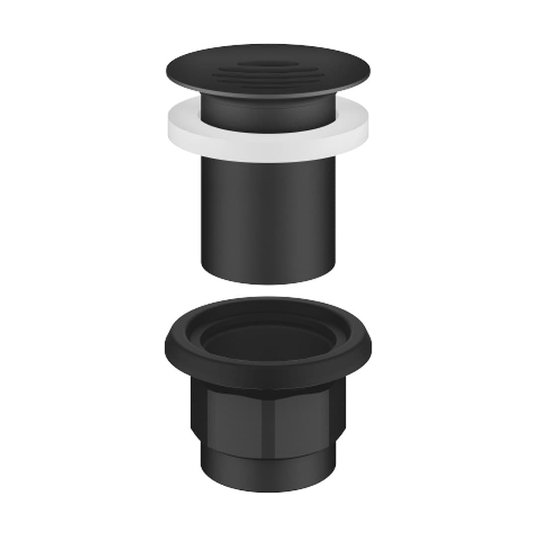 Dornbracht – Βαλβίδα Νιπτήρα – Grated waste 1 1/4" – Matte Black (10110970-33)