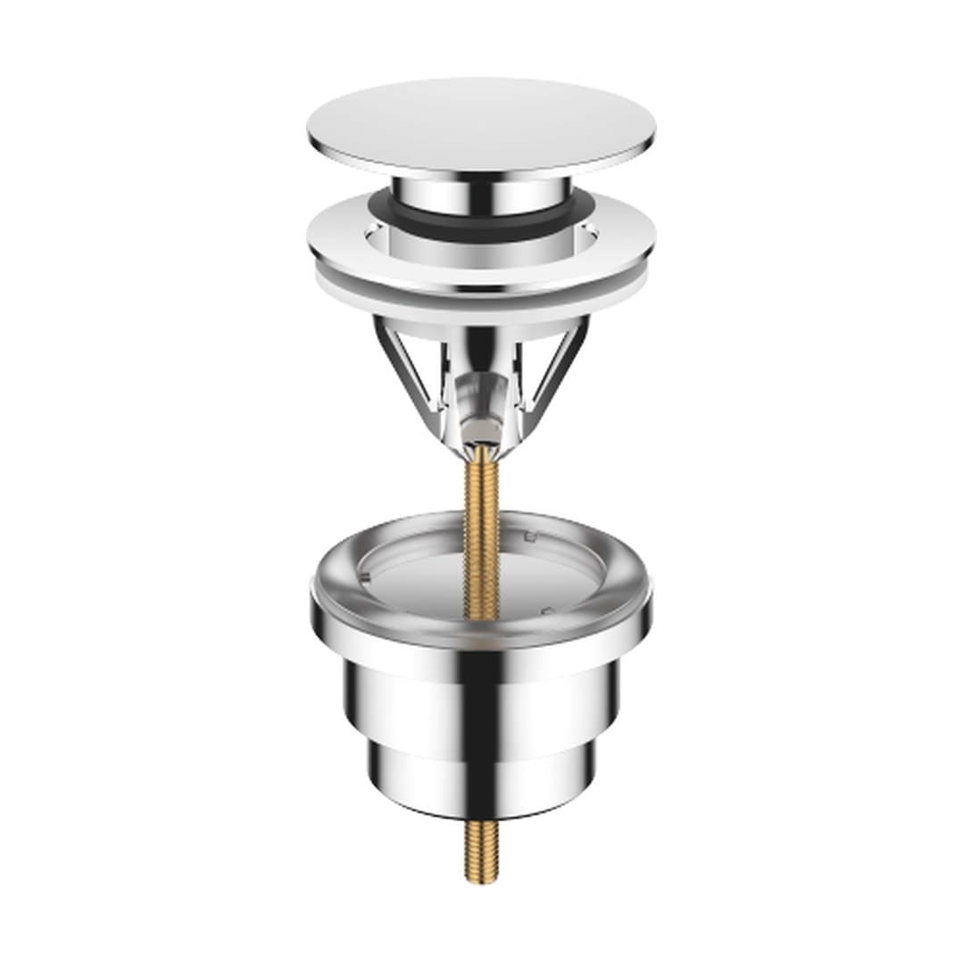 Dornbracht – Βαλβίδα Νιπτήρα – Basin Waste with push fastening 1 1/4" – Chrome (10125970-00)