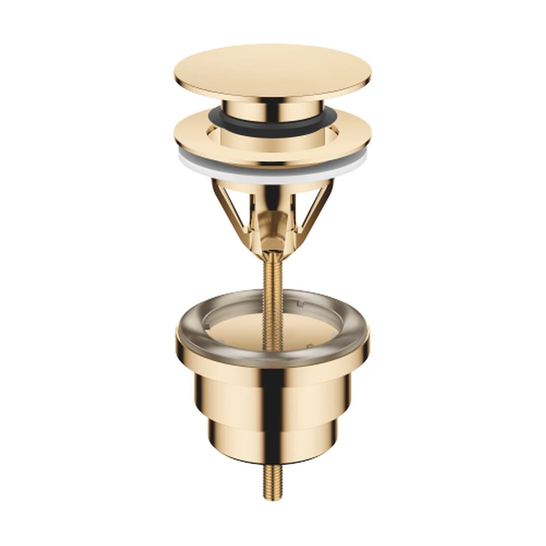 Dornbracht – Βαλβίδα Νιπτήρα – Basin Waste with push fastening 1 1/4" – Durabrass (23kt Gold) (10125970-09)