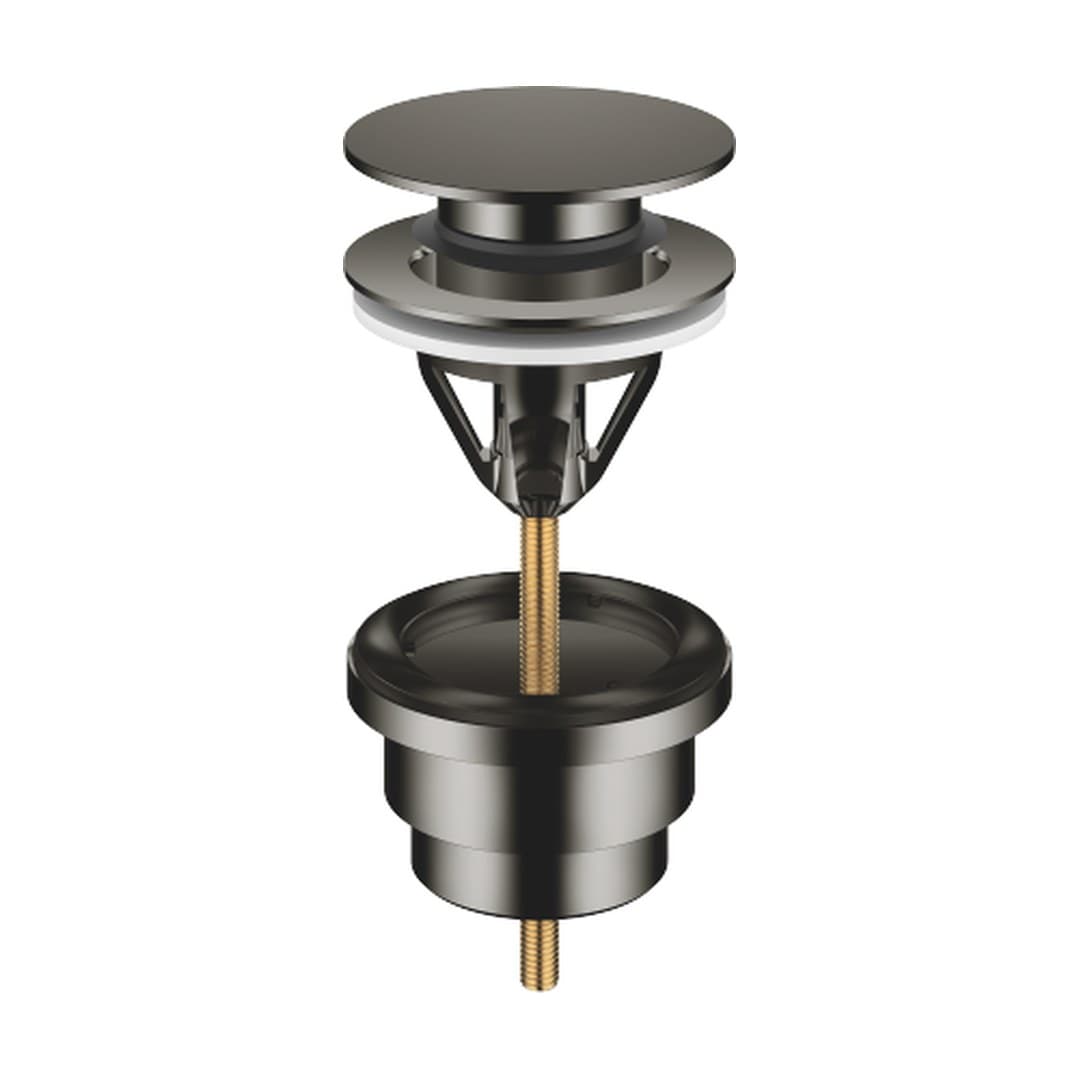 Dornbracht – Βαλβίδα Νιπτήρα – Basin Waste with push fastening 1 1/4" – Dark Chrome (10125970-19)