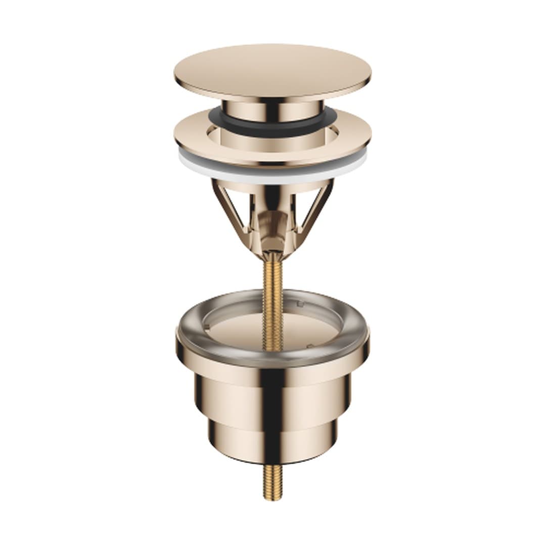 Dornbracht – Βαλβίδα Νιπτήρα – Basin Waste with push fastening 1 1/4" – Light Gold (PVD) (10125970-26)