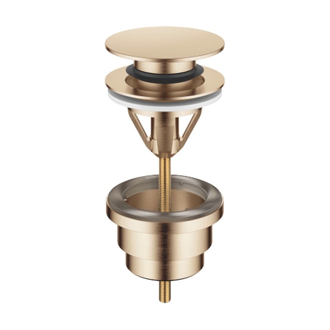 Dornbracht – Βαλβίδα Νιπτήρα – Basin Waste with push fastening 1 1/4" – Brushed Light Gold (PVD) (10125970-27)
