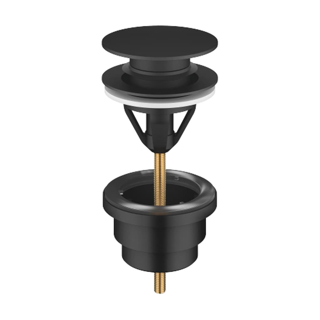 Dornbracht – Βαλβίδα Νιπτήρα – Basin Waste with push fastening 1 1/4" – Matte Black (10125970-33)