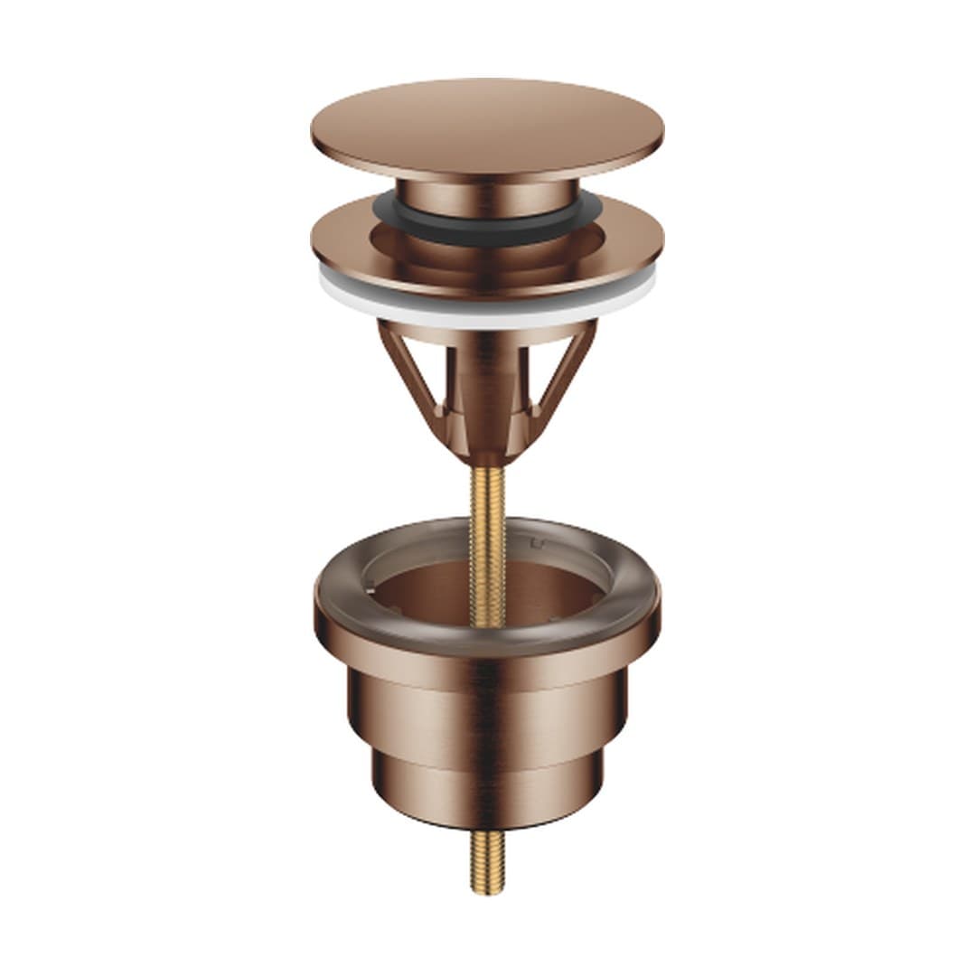 Dornbracht – Βαλβίδα Νιπτήρα – Basin Waste with push fastening 1 1/4" – Brushed Bronze (PVD) (10125970-42)