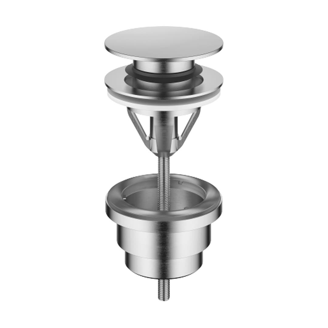Dornbracht – Βαλβίδα Νιπτήρα – Basin Waste with push fastening 1 1/4" – Brushed Chrome (10125970-93)