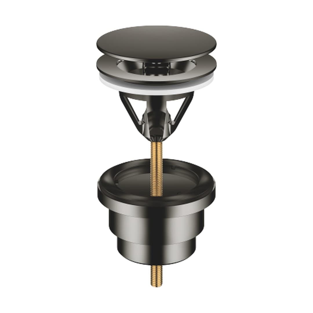 Dornbracht – Βαλβίδα Νιπτήρα – Basin Waste without press-closing 1 1/4" – Dark Chrome (10126970-19)