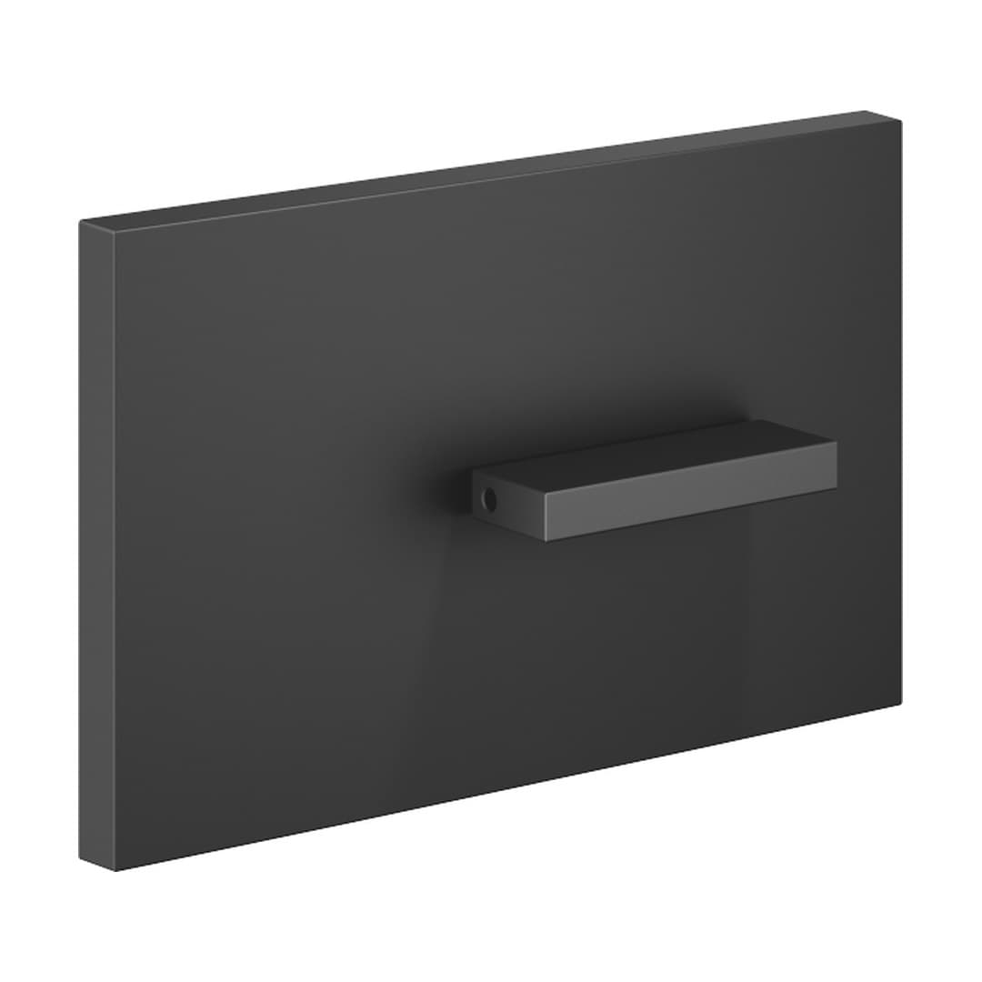Dornbracht – Πλακέτα Καζανακιού WC – Cover plate for the concealed WC cistern made by TeCe – Matte Black (12660979-33)