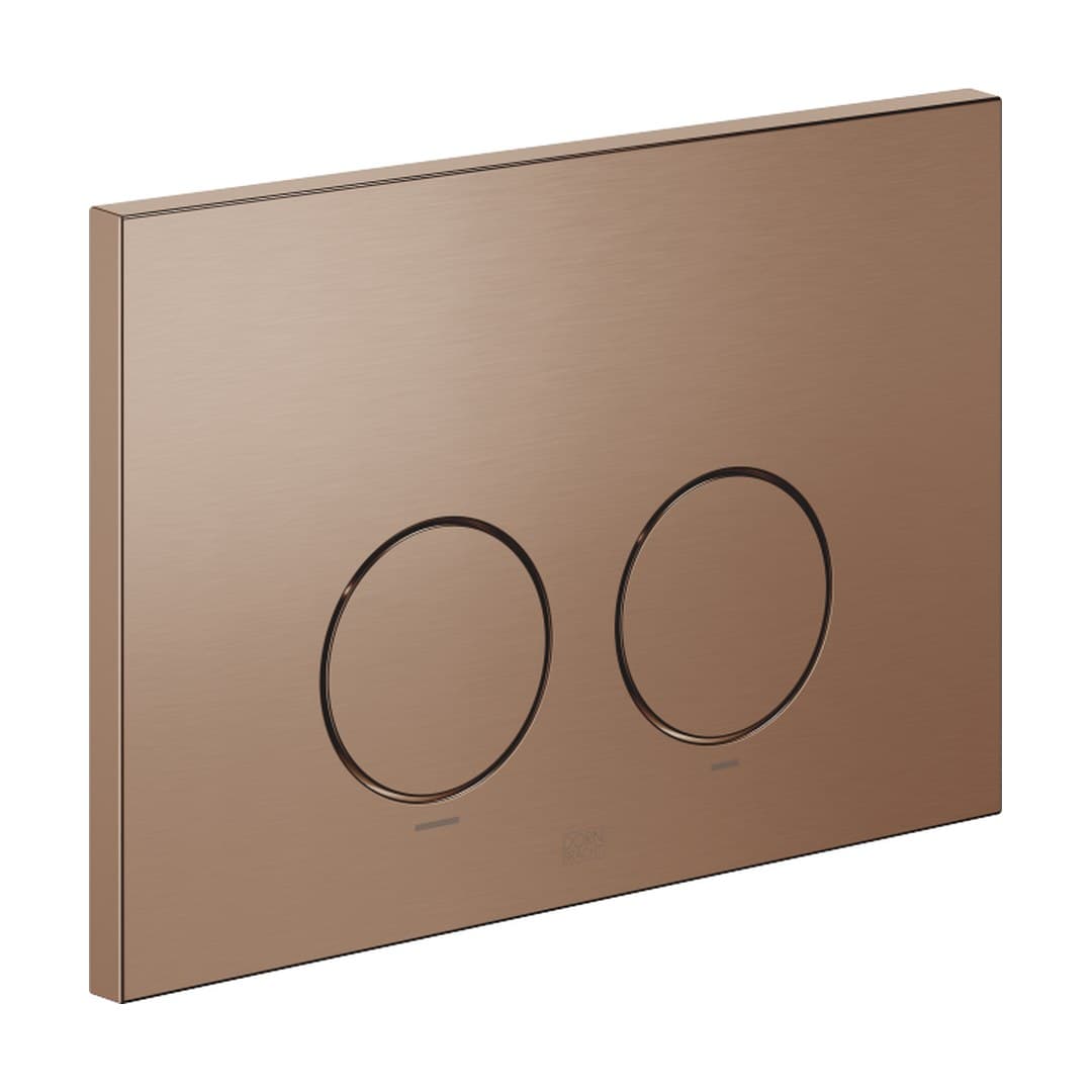 Dornbracht – Πλακέτα Καζανακιού WC – Flush plate for concealed WC cisterns made by Geberit round – Brushed Bronze (PVD) (12665979-42)