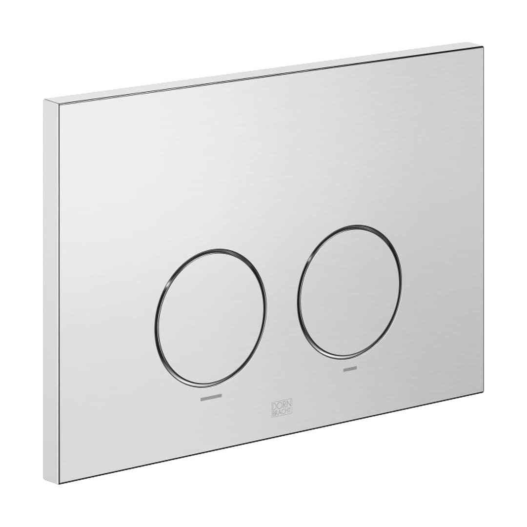 Dornbracht – Πλακέτα Καζανακιού WC – Flush plate for concealed WC cisterns made by Geberit round – Brushed Chrome (12665979-93)