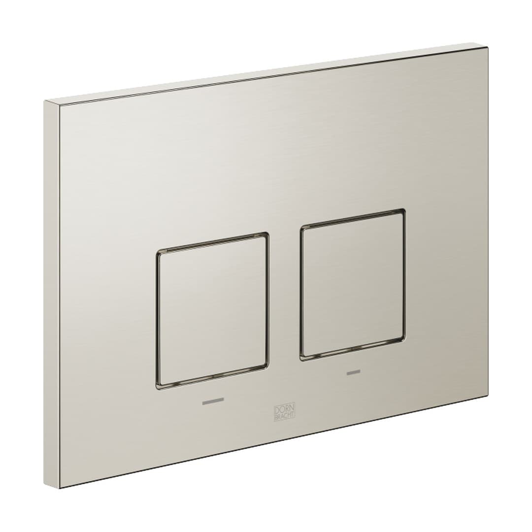 Dornbracht – Πλακέτα Καζανακιού WC – Flush plate for concealed WC cisterns made by Geberit angular – Brushed Platinum (12665980-06)