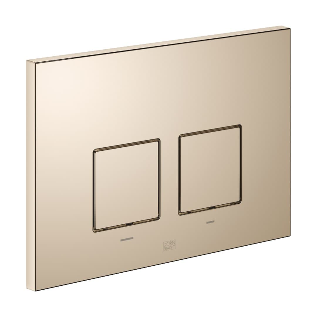 Dornbracht – Πλακέτα Καζανακιού WC – Flush plate for concealed WC cisterns made by Geberit angular – Light Gold (PVD) (12665980-26)