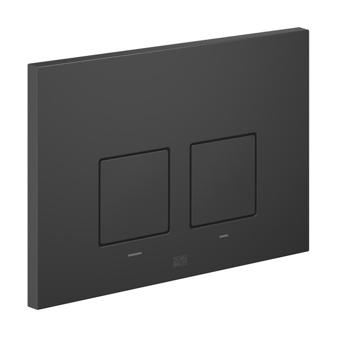 Dornbracht – Πλακέτα Καζανακιού WC – Flush plate for concealed WC cisterns made by Geberit angular – Matte Black (12665980-33)