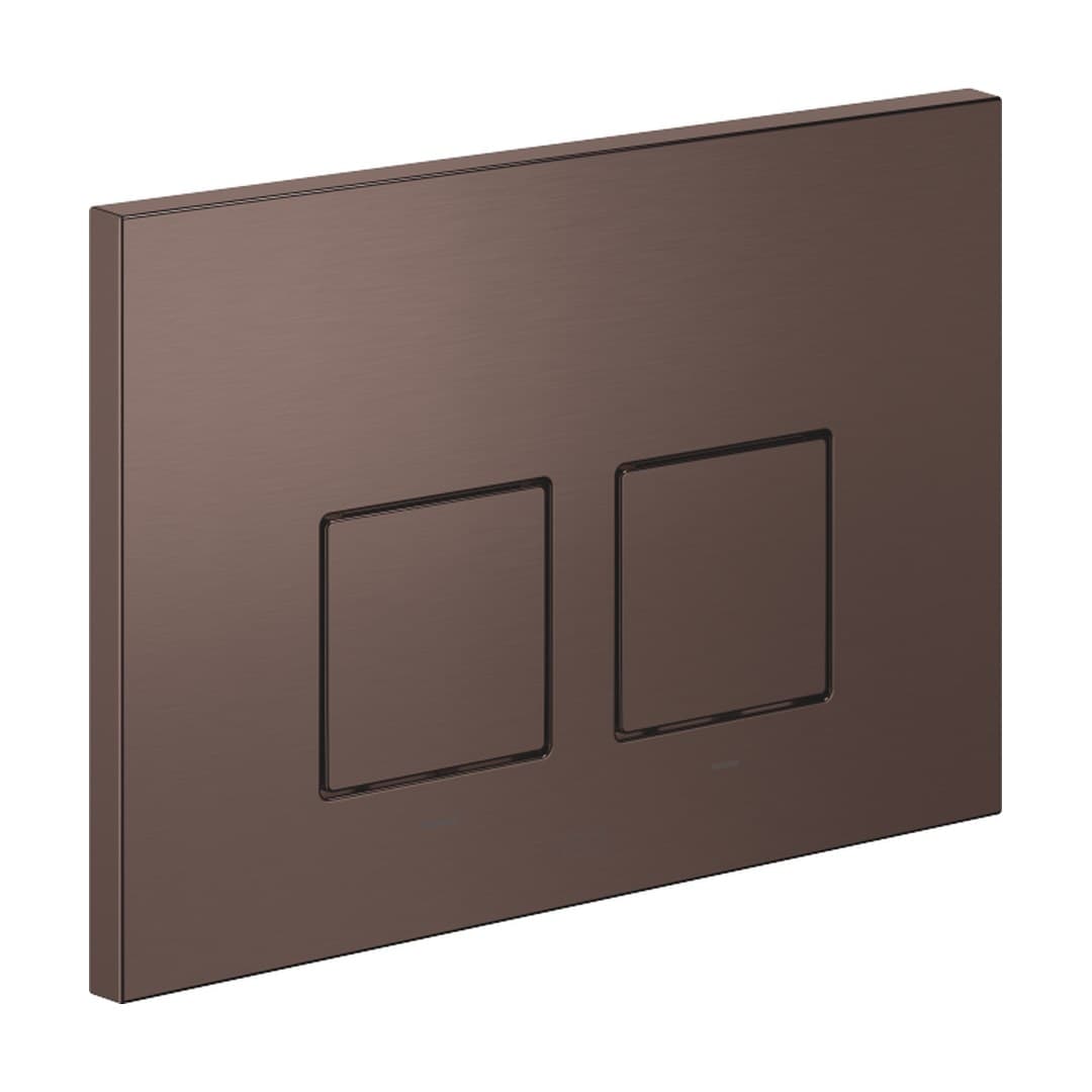 Dornbracht – Πλακέτα Καζανακιού WC – Flush plate for concealed WC cisterns made by Geberit angular – Brushed Dark Bronze (PVD) (12665980-43)