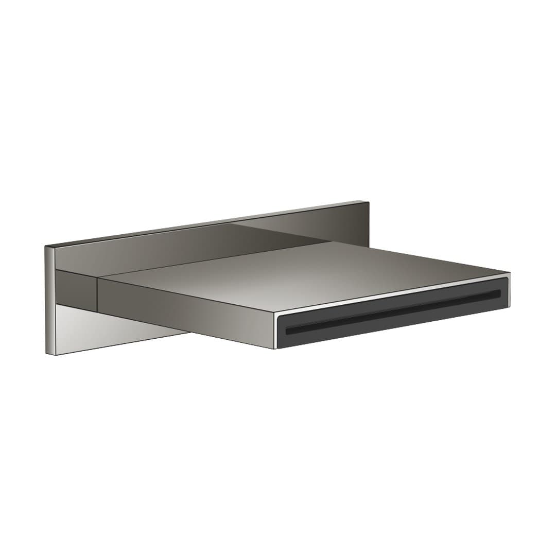 Dornbracht – Κεφαλή Ντους – WATER SHEET Cascade spout for wall mounting – Dark Chrome (13415979-19)