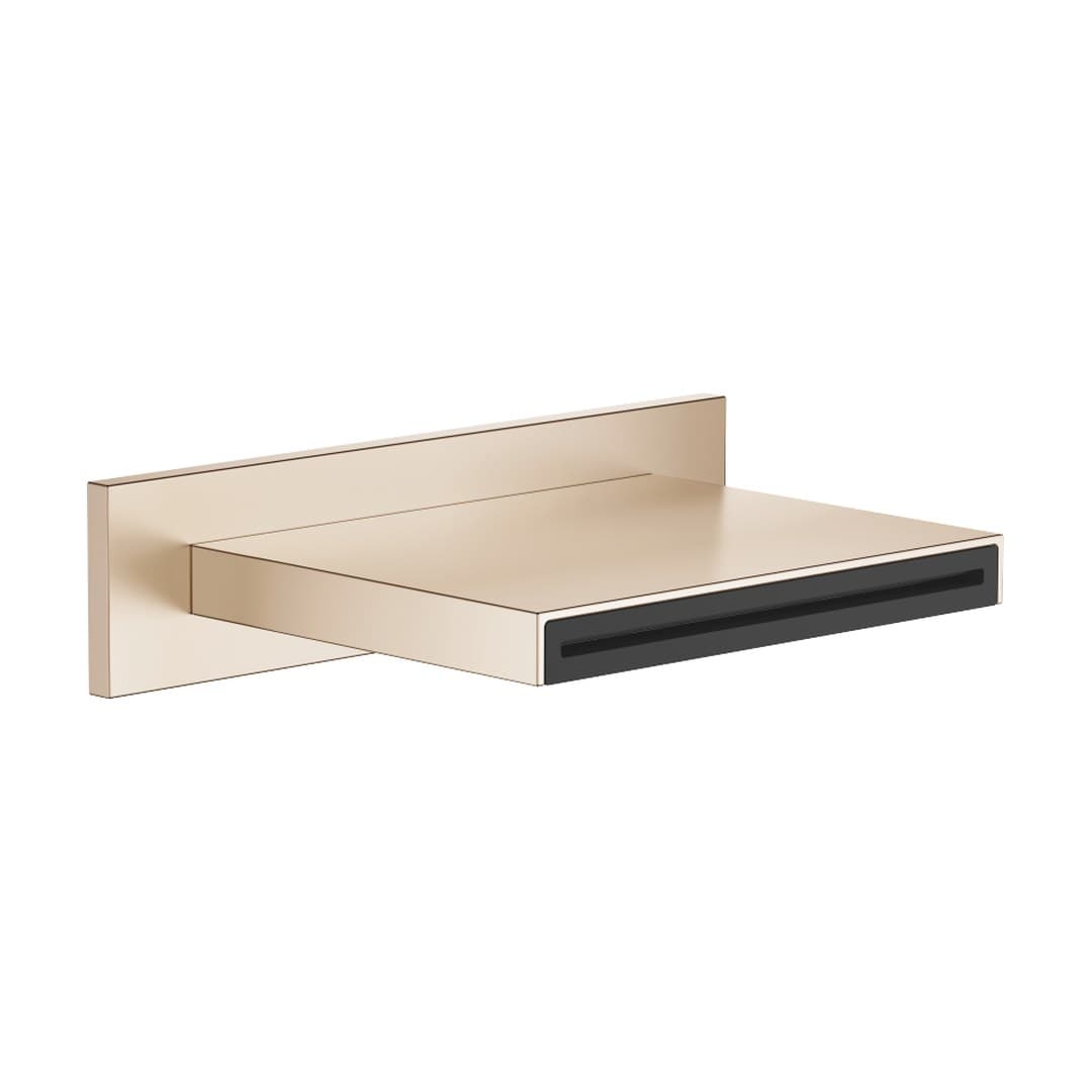 Dornbracht – Κεφαλή Ντους – WATER SHEET Cascade spout for wall mounting – Brushed Light Gold (PVD) (13415979-27)