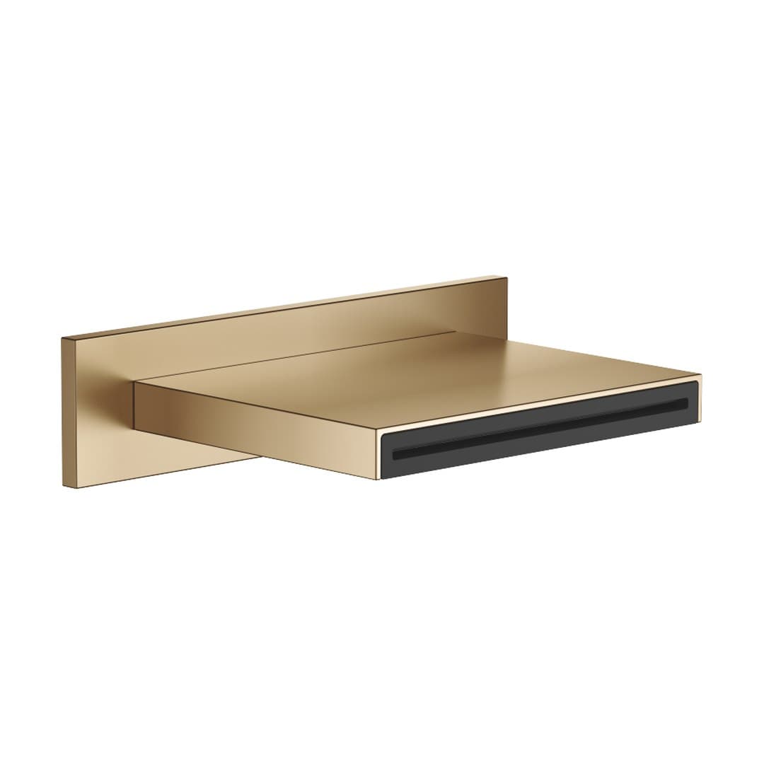 Dornbracht – Κεφαλή Ντους – WATER SHEET Cascade spout for wall mounting – Brushed Dark Brass (PVD) (13415979-39)