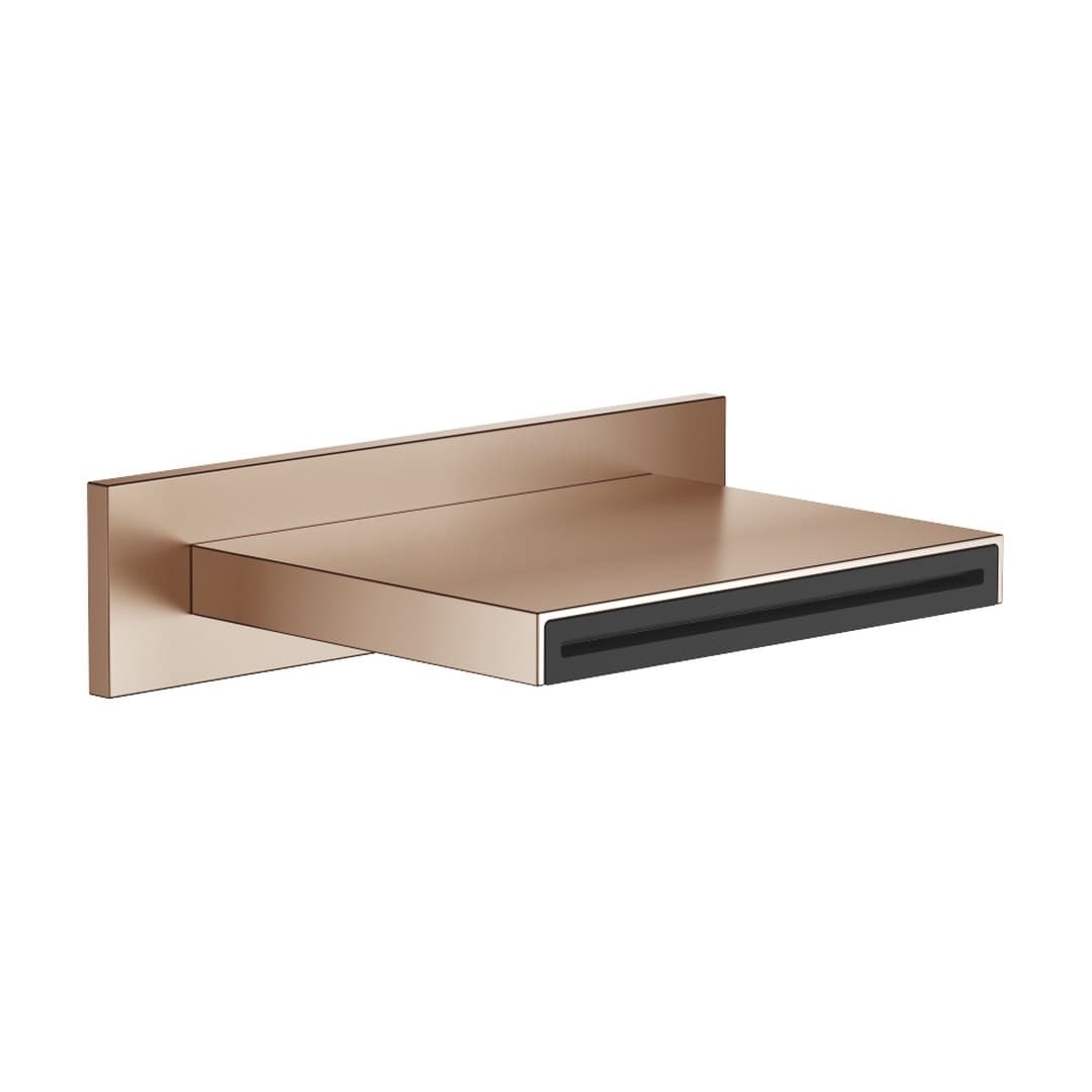Dornbracht – Κεφαλή Ντους – WATER SHEET Cascade spout for wall mounting – Brushed Bronze (PVD) (13415979-42)