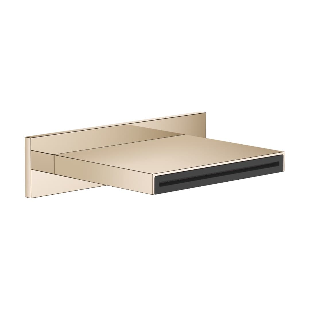 Dornbracht – Κεφαλή Ντους – WATER SHEET Cascade spout for wall mounting – Champagne (22kt Gold) (13415979-47)