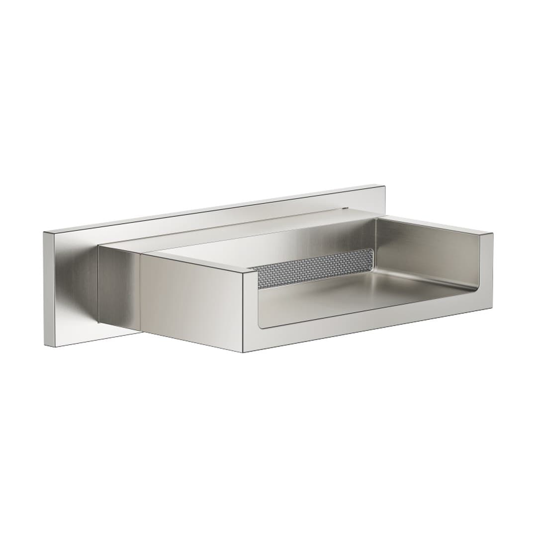 Dornbracht – Κεφαλή Ντους – WATER FALL Cascade spout for wall mounting – Brushed Platinum (13420979-06)