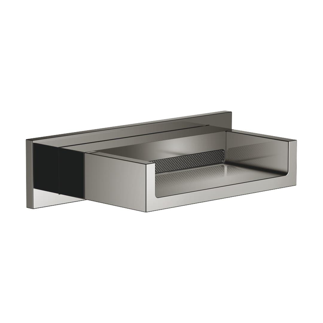 Dornbracht – Κεφαλή Ντους – WATER FALL Cascade spout for wall mounting – Dark Chrome (13420979-19)