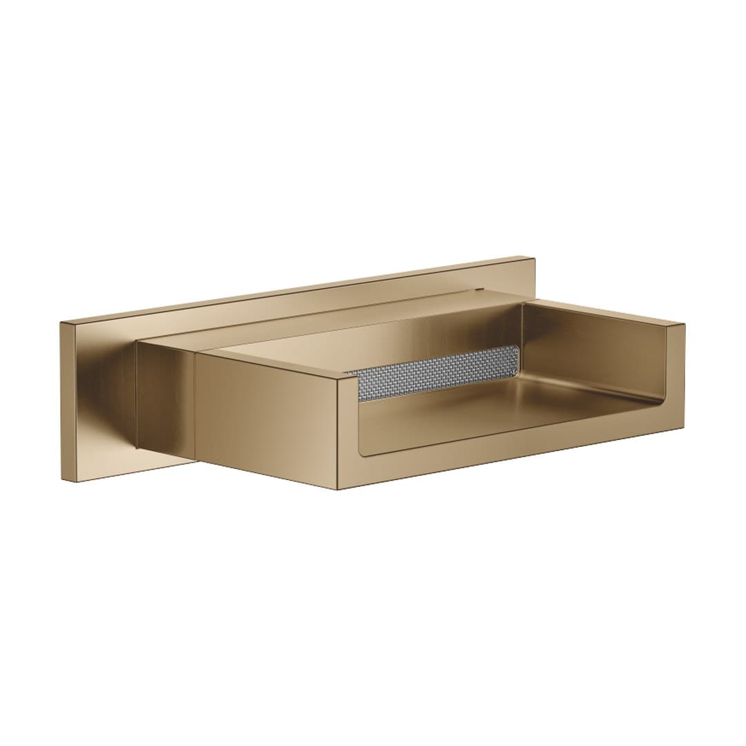 Dornbracht – Κεφαλή Ντους – WATER FALL Cascade spout for wall mounting – Brushed Dark Brass (PVD) (13420979-39)
