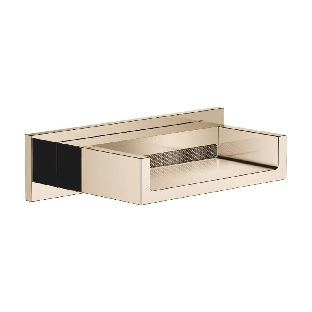 Dornbracht – Κεφαλή Ντους – WATER FALL Cascade spout for wall mounting – Champagne (22kt Gold) (13420979-47)