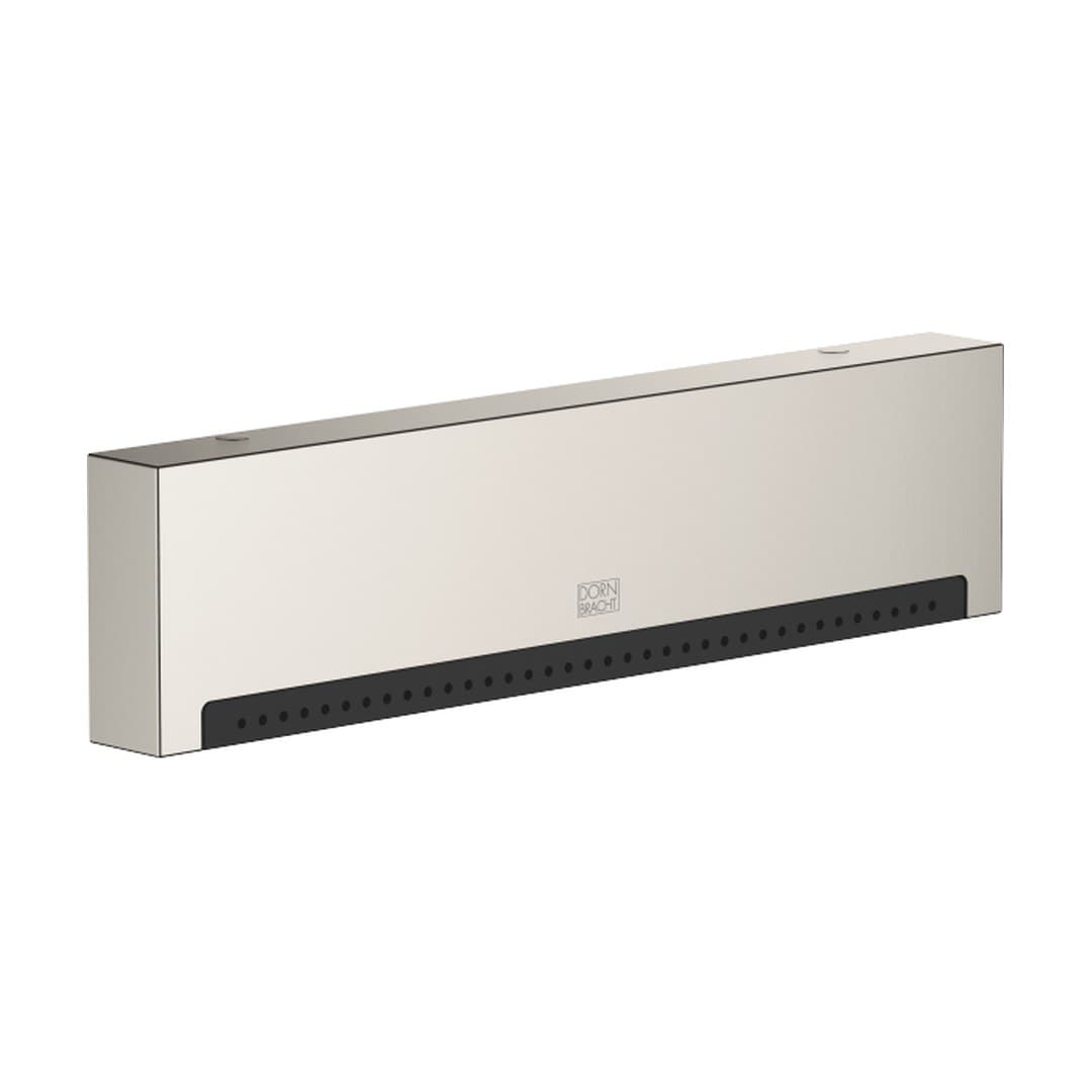 Dornbracht – Κεφαλή Ντους – WATER FALL Cascade spout with individual jets for wall mounting – Brushed Platinum (13425979-06)