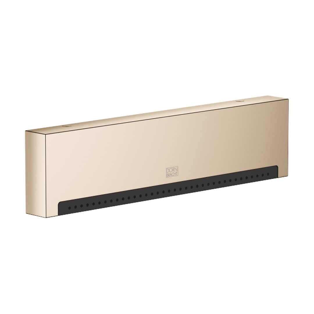 Dornbracht – Κεφαλή Ντους – WATER FALL Cascade spout with individual jets for wall mounting – Light Gold (PVD) (13425979-26)