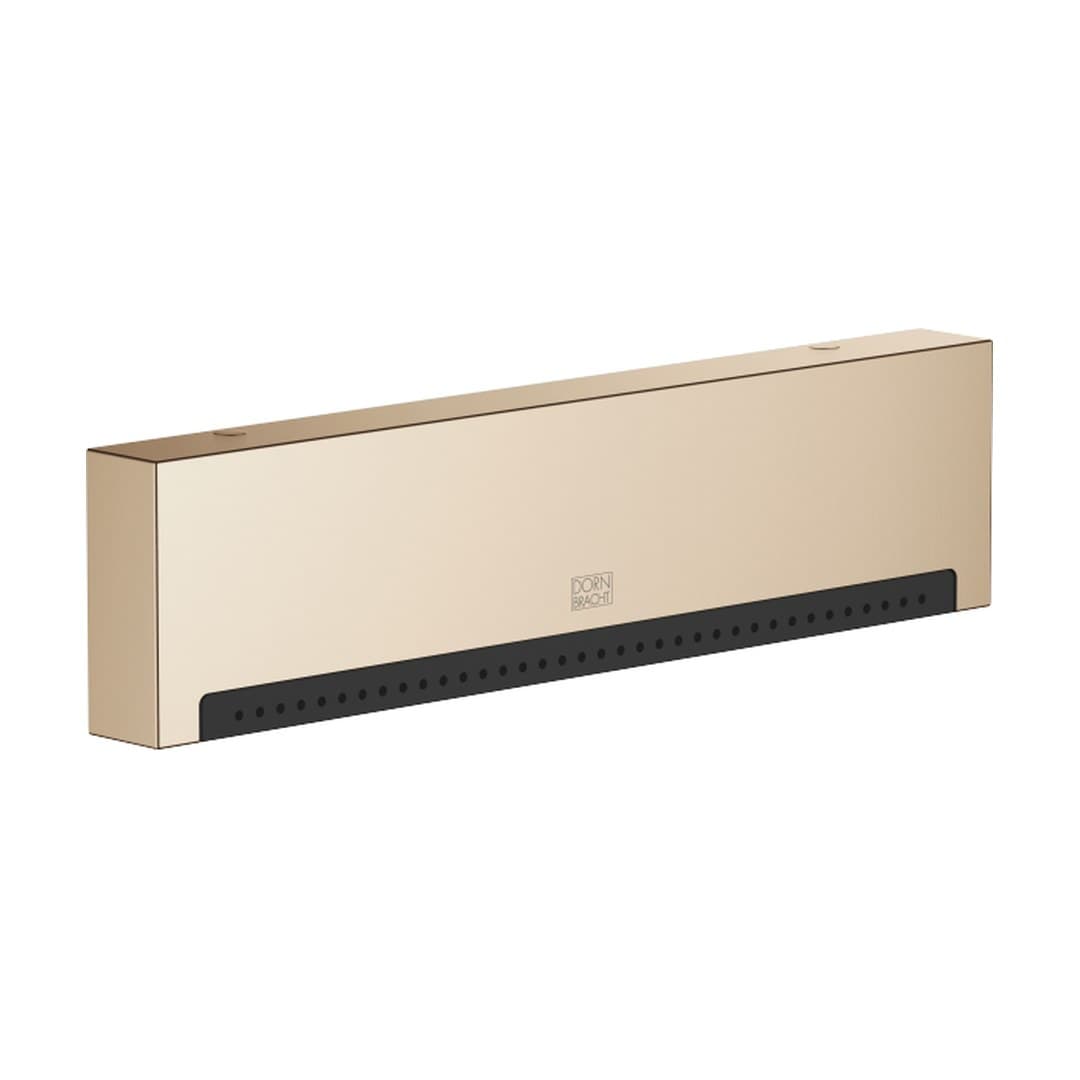 Dornbracht – Κεφαλή Ντους – WATER FALL Cascade spout with individual jets for wall mounting – Brushed Light Gold (PVD) (13425979-27)