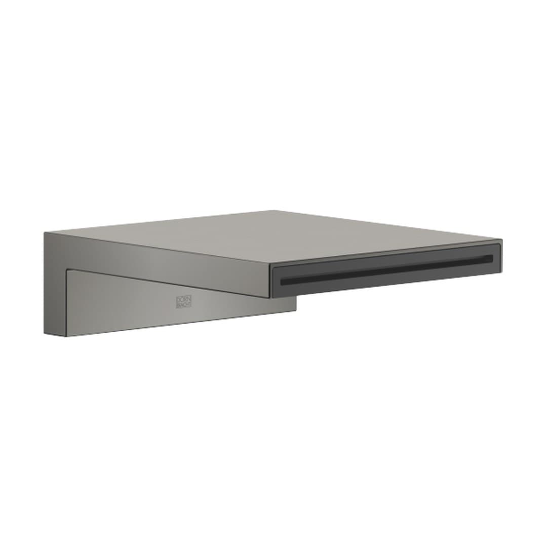 Dornbracht – Στόμιο Μπανιέρας Τοίχου – Brushed Dark Platinum (13430740-99)