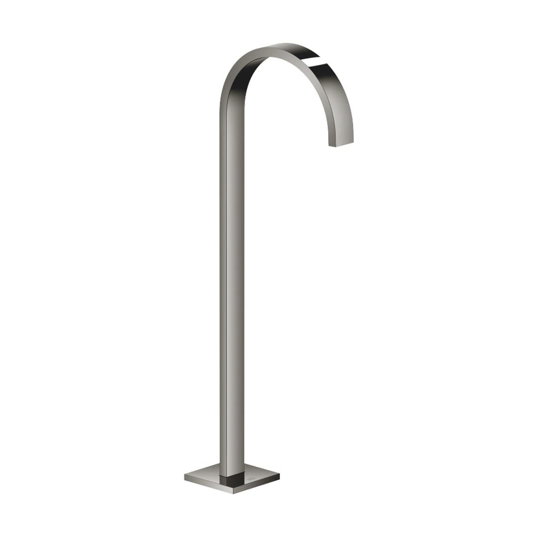 Dornbracht MEM – Στόμιο Μπανιέρας – Bath spout without diverter for free-standing assembly – Dark Chrome (13672780-19)