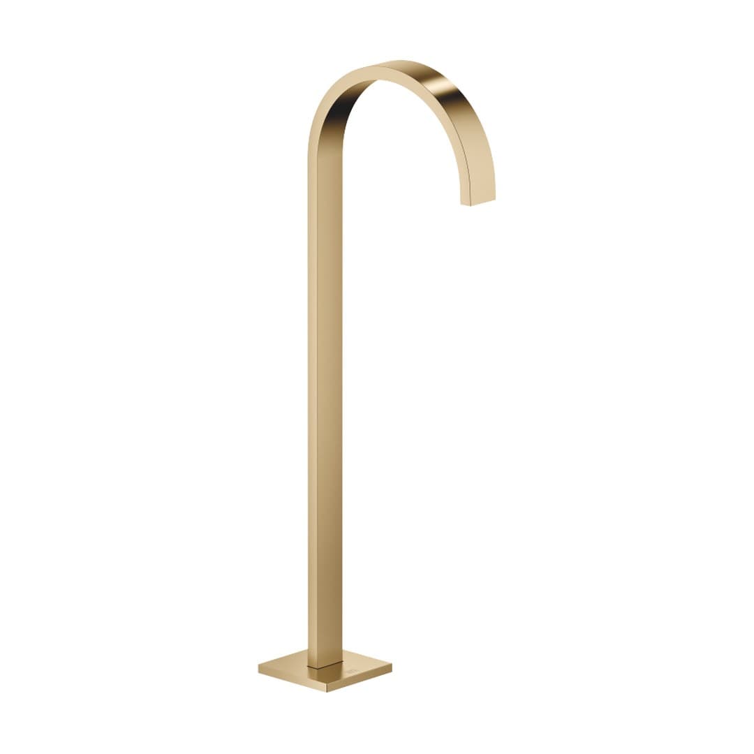 Dornbracht MEM – Στόμιο Μπανιέρας – Bath spout without diverter for free-standing assembly – Brushed Dark Brass (PVD) (13672780-39)