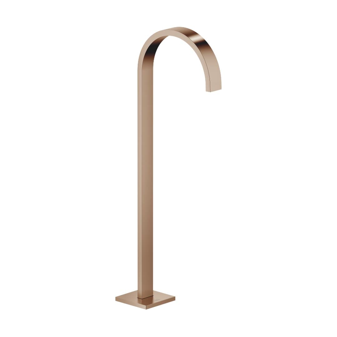 Dornbracht MEM – Στόμιο Μπανιέρας – Bath spout without diverter for free-standing assembly – Brushed Bronze (PVD) (13672780-42)