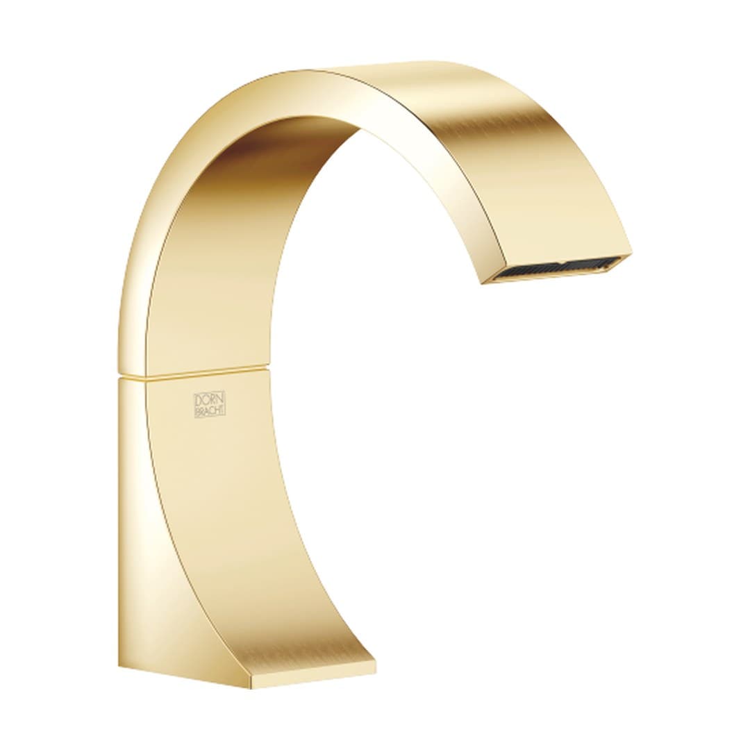 Dornbracht CYO – Στόμιο Νιπτήρα – Deck-mounted basin spout without pop-up waste – Durabrass / Brushed Durabrass (23kt Gold) (13715811-38)