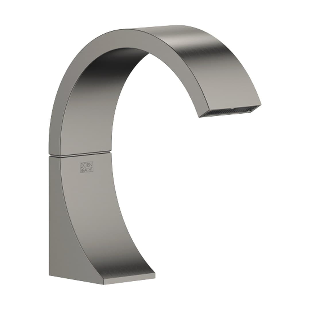 Dornbracht CYO – Στόμιο Νιπτήρα – Deck-mounted basin spout without pop-up waste – Brushed Dark Platinum (13715811-99)